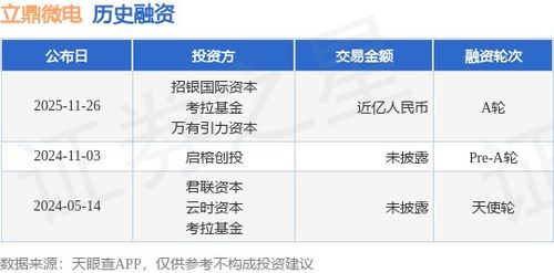 立鼎微電A輪融資近億人民幣，招銀國際資本與考拉基金等注資，助推計算機軟硬件技術研發創新